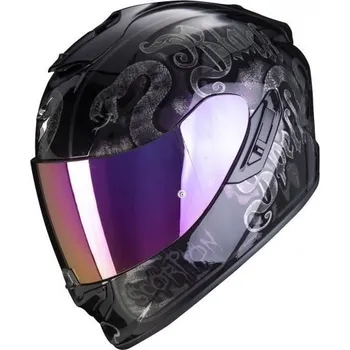 Helma na motorku Moto přilba SCORPION EXO-1400 AIR BLACKSPELL černý chameleon (Velikost: L) MCF_10149