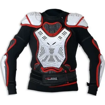 Motocyklový chránič hrudi a pátěře Chráničová košile Ufo ProErgo s páteřákem a ledvinovým pásem () UF2276-01-L/X