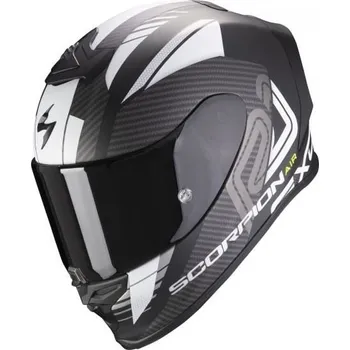 Helma na motorku Moto přilba SCORPION EXO-R1 AIR HALLEY matná černo/bílá (Velikost: XS) MCF_13475