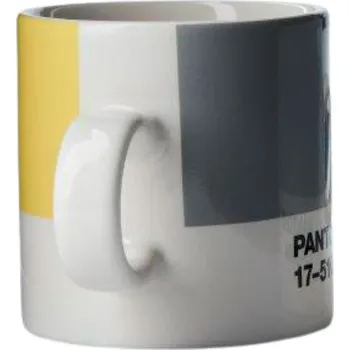 Copenhagen Design, Hrnek na espresso Pantone 120 ml šedo-žlutý - Formadore