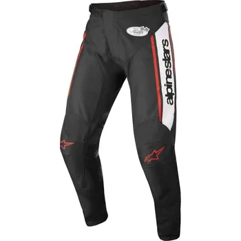 Moto kalhoty ALPINESTARS(MX) KALHOTY R-FLAG BLK/WT/RD (3721322-1231-32) (Velikost: 32) 3721322-1231-32