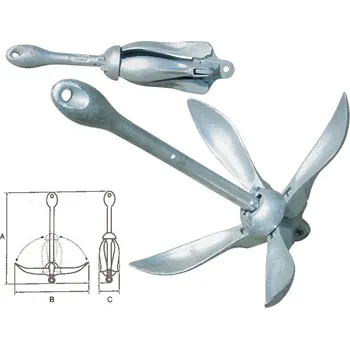 Člun Star Brite Kotva skládací 4 ramenná Varianta: 3,2kg