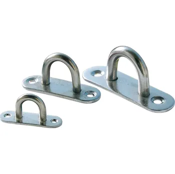 Vodácké vybavení NUTICHE Nerezový třmen s navařenou základnou Rozměr: 80x27mm