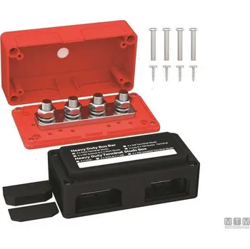 Loď MTM Svorkovnice nerezová 4M10 300A barva: červená