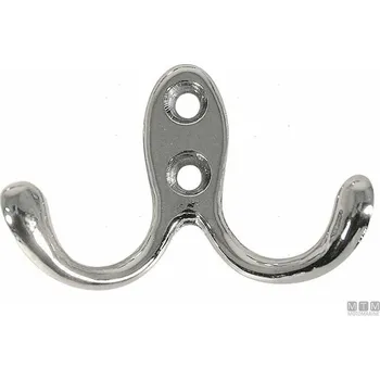 Člun MTM Mosazný háček 40-55mm barva: stříbrná