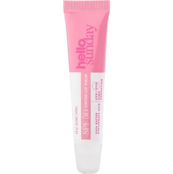 Péče o rty hello sunday the rose one tinted lip balm tónovací balzám na rty SPF 50 15 ml