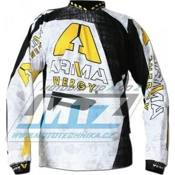 Moto dres Dres motokros PROGRIP 7012 ARMA White - bílý - velikost XXXL (Velikost: XXXL) PG7012-AR1-3X