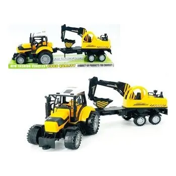 Hra na zahradu Traktor z koparką (pl, 2000, Macyszyn Toys)