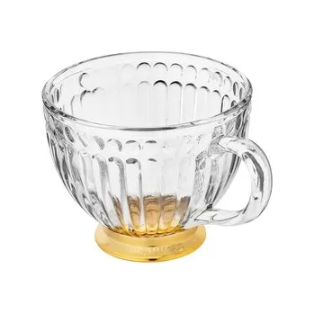 LILY KUBEK NA ZŁOTEJ STOPCE 430ML