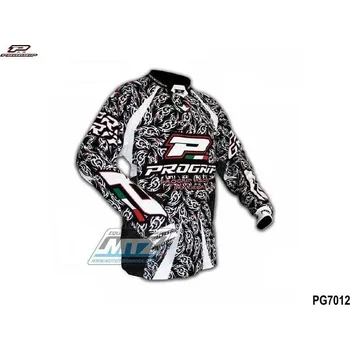 Moto dres Dres motokros PROGRIP 7012 SPECIAL BLACK - velikost XL (Velikost: M) PG7012-SB-XL