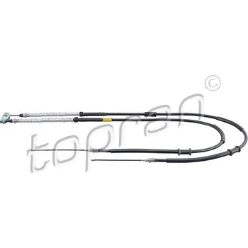Brzdový systém Tažné lanko, parkovací brzda TOPRAN 208 040