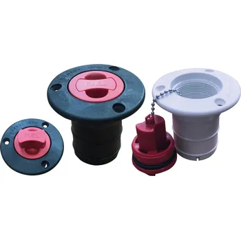 Palivová nádrž NUTICHE Plastové hrdlo palivové nádrže se šroubovacím uzávěrem a zasouvacím klíčem (motýl) Varianta: bílé