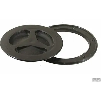 Vodácké vybavení MTM Inspekční víko kulaté BW2 barva: černá, Průměr mm: 143mm