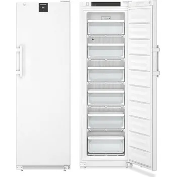Lednice Mraznička laboratorní Liebherr Performance, série SFFsg, plastový interiér, Typ: SFFsg 4001 Z, Objem [l]: 190, Teplotní rozsah [°C]: -30 až -9, Provedení: Se zásuvkami