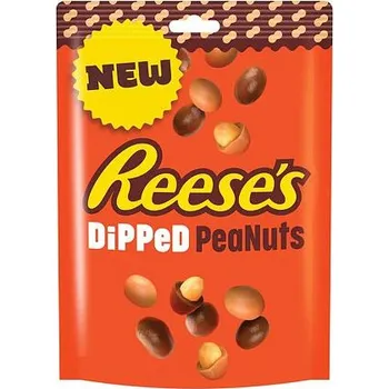 Čokoláda Reese's arašídy v mléčné čokoládě a polevě s příchutí arašídového másla 90 g