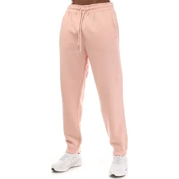 Hype Adults Oversized Closed Hem Fleece Joggers Pink Small