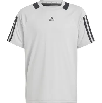 Chlapecké tričko Dětské Tričko s krátkým rukávem ADIDAS J SERE T IV5336 – Šedá 128