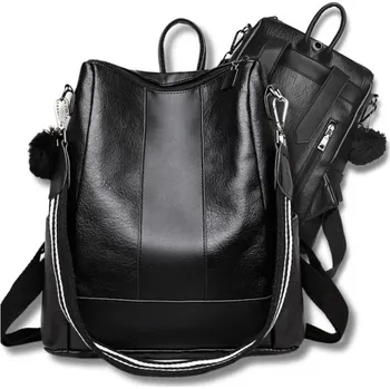 Sportovní batoh J&W Dámský městský batoh Bjeshana černá One size