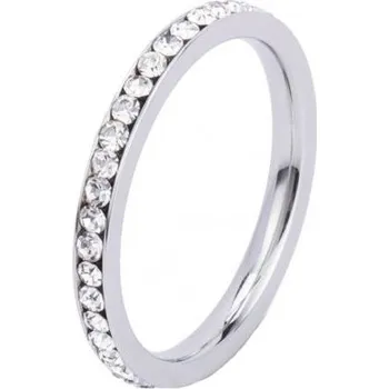 Prsten ORNAMENTI Prstýnek Luxury Zirconia thin silver Velikost prstýnku: 17