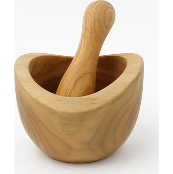 AWGifts hmoždíř, teakové dřevo střední