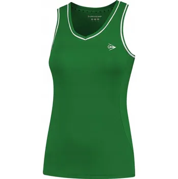 Dámské tričko DÁMSKÉ TRIČKO DUNLOP CLUB TANK WOMEN GREEN XS