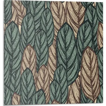 Obraz Dekorativní samolepicí vinylové obklady na zeď - Vzor listů na pozadí 20x20x20 cm