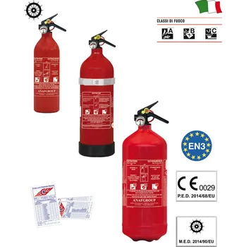 Hasicí přístroj NUTICHE Certifikovaný práškový ruční hasící přístroj 1 kg