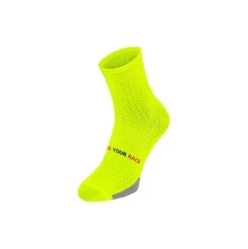 Pánské ponožky R2 ponožky Endurance neon žlutá, vel. L