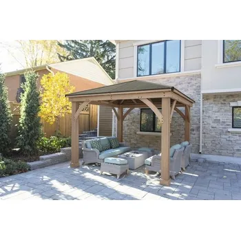 Zahradní altán Dřevěný pavilon Westmann Devon 12x12