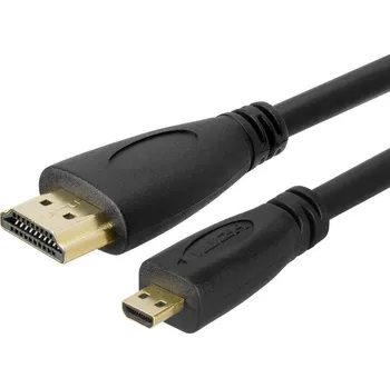 Elektronická stavebnice LaskaKit_cz 100cm microHDMI - HDMI kabel
