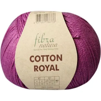 Příze Příze Cotton Royal, 18-728, fuchsiová