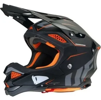 Helma na motorku Přilba Ufo Diamond HE036 - velikost M (Velikost: S) UFHE036-M