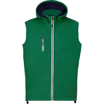 Pánská vesta Softshellová Vesta Netly - Zelená / XXL