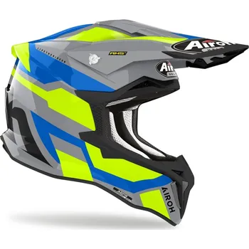 Helma na motorku přilba STRYCKER Glam, AIROH (žlutá, vel. 2XL) 2025 (Velikost: XS) STGL31