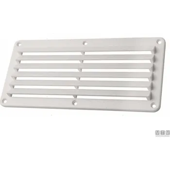 Větrací mřížka MTM Plastová mřížka 260x125mm barva: bílá