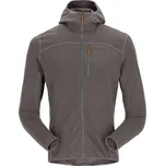 Mikina RAB Ascendor Light Hoody Barva: Graphene, Velikost: XL