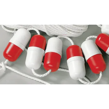 Člun Star Brite Boje na vymezení koupaliště červenobílé 60x140mm