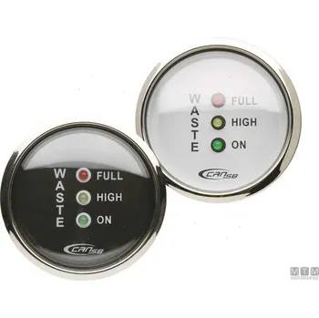 Člun MTM Tříbodový ukazatel hladiny odpadní vody barva: bílá