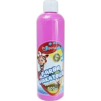 Set školních potřeb Farba plakatowa różowa 500ml (pl, 2000, InSpiria)