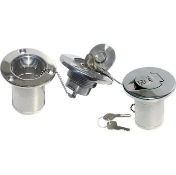 Palivová nádrž NUTICHE Nerezové hrdlo palivové nádrže s klíčkem a skrytými šrouby Varianta: DIESEL-50 mm