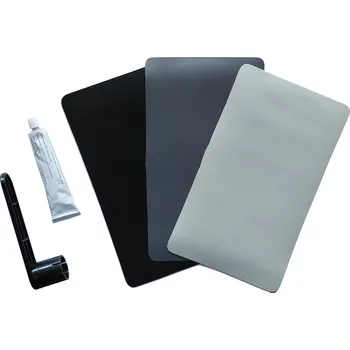 Člun Sada na opravy člunů Gladiator - látka černá/šedo-šedá