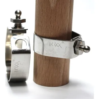 Člun LOXX - TENAX druk svorka na trubku se šroubem M6 - nerez 22mm