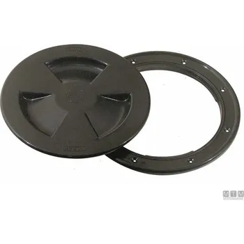 Člun MTM Inspekční víko kulaté BW1 barva: černá, Průměr mm: 140mm