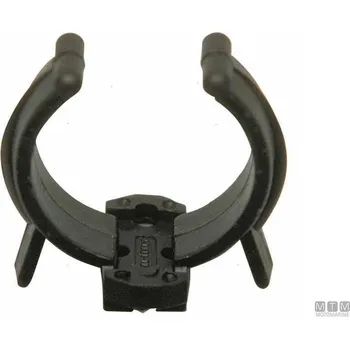 NUTICHE Černé nylonové klipy Průměr mm: 17-23mm