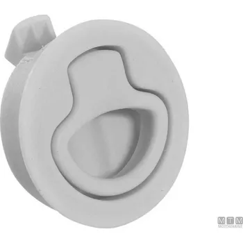 Loď MTM Plastový podlahový úchyt JF 2-14mm barva: bílá