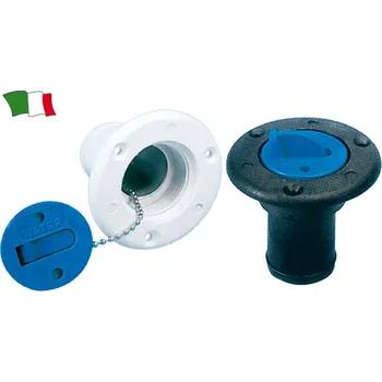 Člun NUTICHE Plastové hrdlo k nádrži se šroubovacím uzávěrem Water bílé