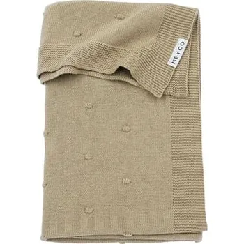 Dětská deka MEYCO Dětská deka malá Mini Knots Sand 75 x 100 cm