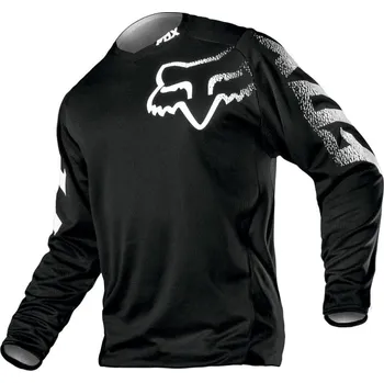 Moto dres FOX Blackout Jersey - Black MX22 (12336-001-MASTER) (Velikost: 2XL) 12336-001-MASTER
