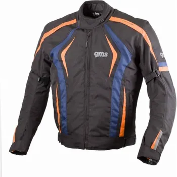 Moto bunda Sportovní bunda GMS PACE ZG55009 modro-oranžovo-černý M 26-1875