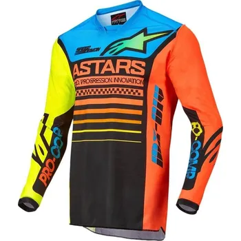 Moto dres ALPINESTARS(MX) DRES KID R-COM BLK/YL 2X (3732122-1534-2X) () 3732122-1534-2X